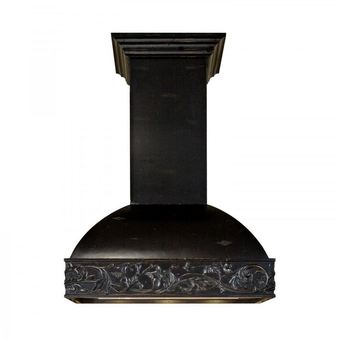 ZLINE 30" Wooden Wall Range Hood, Remote Motor, 393AA-RS-30-400 - Farmhouse Kitchen and Bath