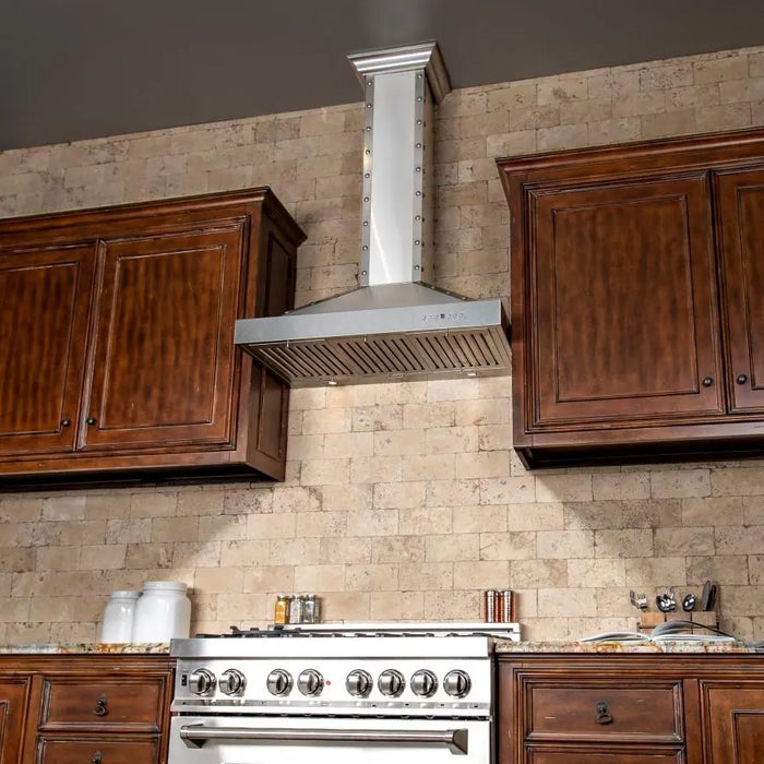 ZLINE 48" Stainless Steel Wall Range Hood, KB2-4SSXS-48 - Farmhouse Kitchen and Bath