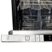 ZLINE 24" Top Control Dishwasher, Custom Panel Ready Stainless Steel Tub, DW7713-24 - Farmhouse Kitchen and Bath
