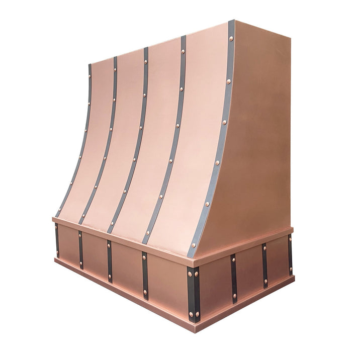 Akicon Custom Handcrafted Copper Range Hood - AKHA782-C Akicon