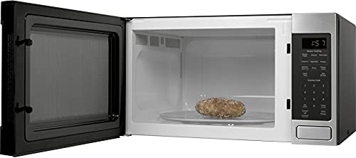 GE JES1657SMSS Microwave Oven, 1.6CUFT, Stainless Steel - Farmhouse Kitchen and Bath