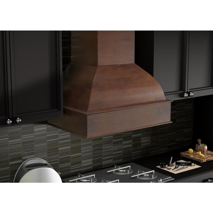 ZLINE 30" Wooden Wall Range Hood, Remote Motor, 369WH-RS-30-400 - Farmhouse Kitchen and Bath