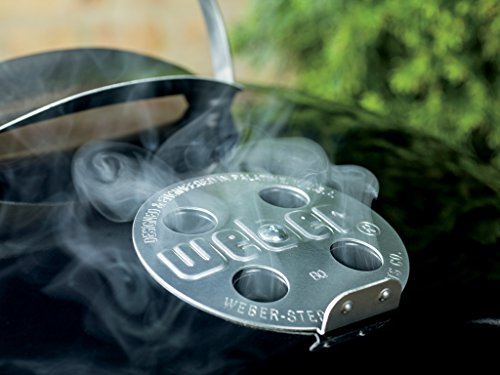 Weber Original Kettle Premium Charcoal Grill, 22-Inch, Black - Farmhouse Kitchen and Bath