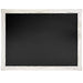Loddie Doddie Magnetic Chalkboard - Easy-to-Erase Large Chalkboard for Wall Decor and Kitchen - Hanging Black Chalkboards (46x34.5, White Rustic Frame) - Farmhouse Kitchen and Bath