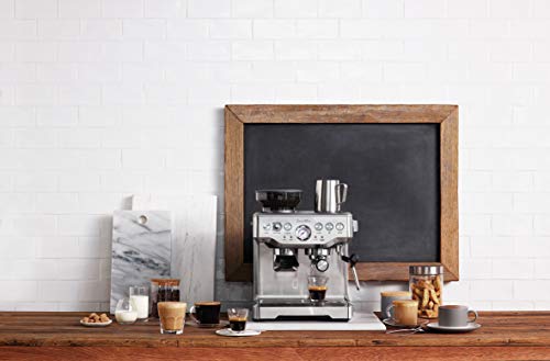 Breville Barista Express Espresso Machine, Brushed Stainless Steel, BES870XL - Farmhouse Kitchen and Bath