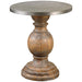 Uttermost Blythe Wooden Accent Table, Brown - Farmhouse Kitchen and Bath