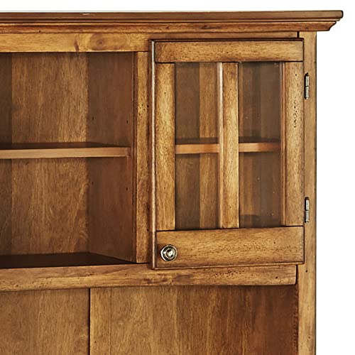 Buffet of Buffets Cottage Oak with Wood Top by Home Styles - Farmhouse Kitchen and Bath