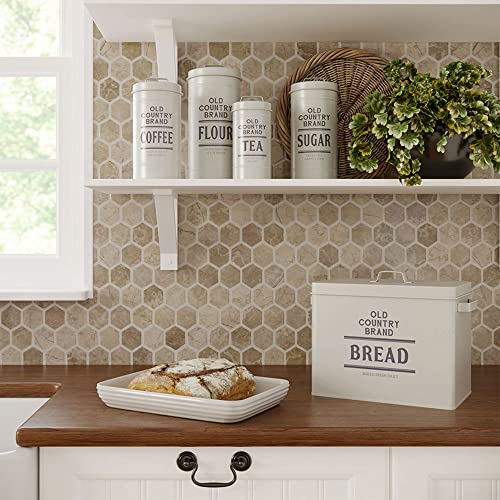 Flour And Sugar Containers Rustic Farmhouse