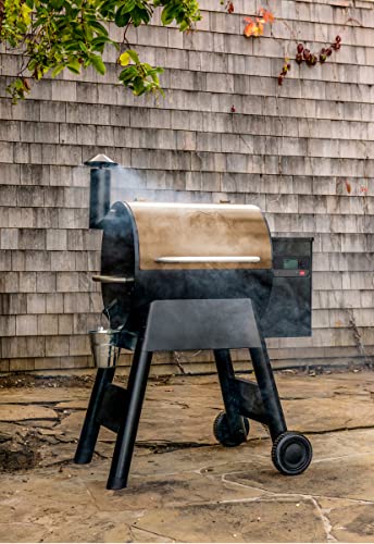 Traeger Grills Pro Series 575 Wood Pellet Grill and Smoker with Wifi, App-Enabled, Bronze - Farmhouse Kitchen and Bath