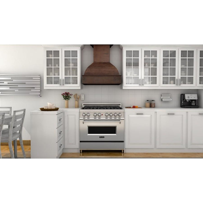 ZLINE 30" Wooden Wall Range Hood, Remote Motor, 369WH-RS-30-400 - Farmhouse Kitchen and Bath