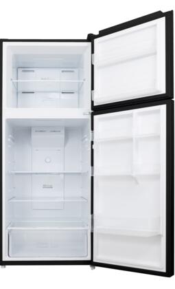 Forte 28" 250 Series Freestanding Top Freezer Refrigerator F15TFRESBB - Farmhouse Kitchen and Bath