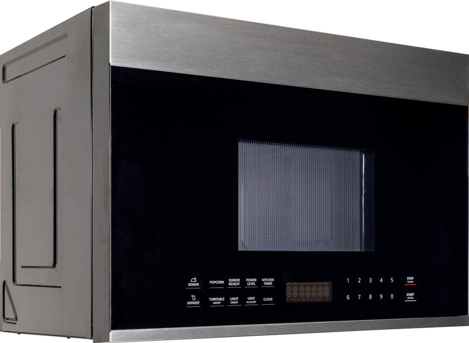 Forté 24 in. 1.3 cu. ft. Over the Range Microwave in Stainless Steel F2413MV5SS - Farmhouse Kitchen and Bath