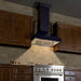 ZLINE 48" Oil-Rubbed Bronze Wall Range Hood, 8667B-48 - Farmhouse Kitchen and Bath