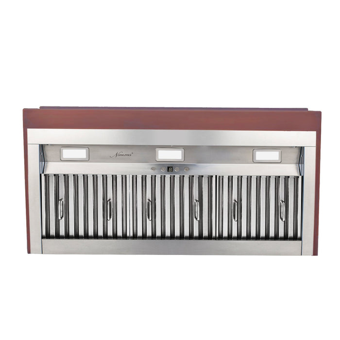 Akicon Custom Handcrafted Copper Range Hood - AKH703T-C - Farmhouse Kitchen and Bath