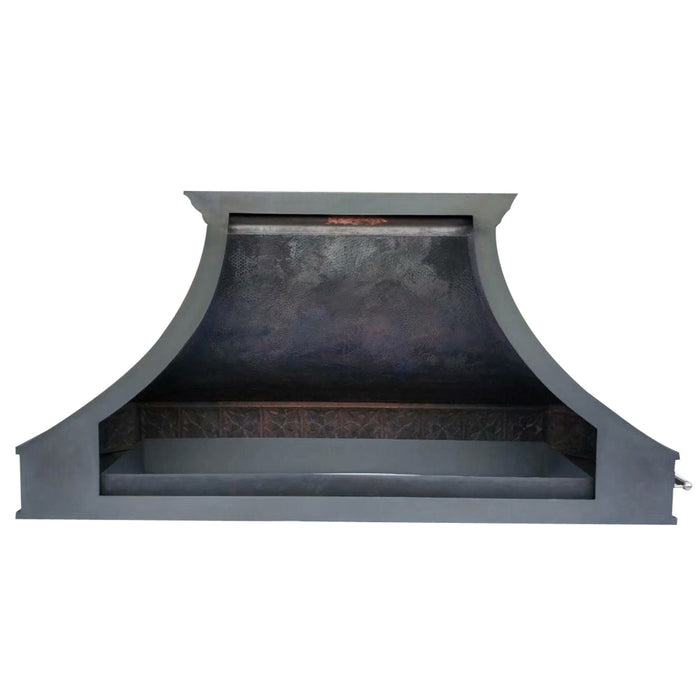 Akicon Custom Handcrafted Copper Range Hood - AKH714C-C Akicon