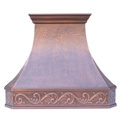 Akicon Custom Handcrafted Copper Range Hood - AKH713C-C Akicon