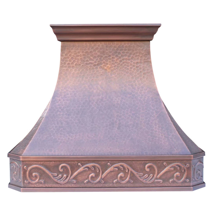 Akicon Custom Handcrafted Copper Range Hood - AKH713C-C Akicon