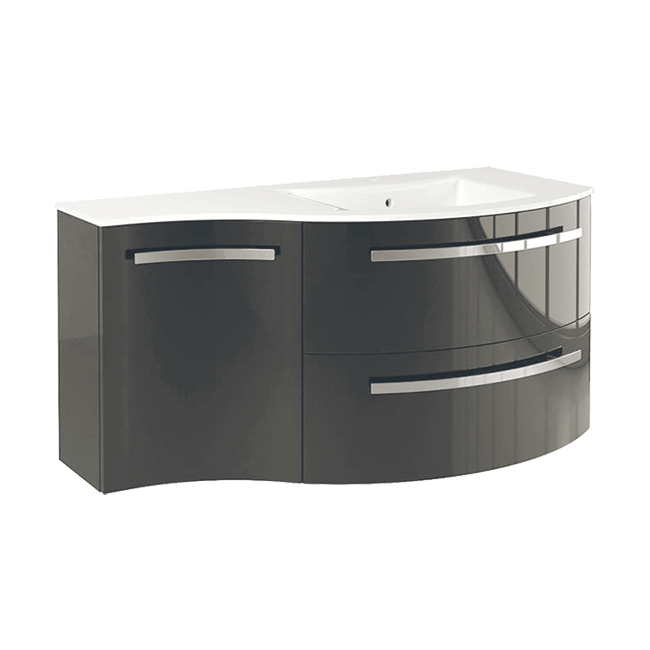 Latoscana Vanity Ambra 43" Complete Unit Right SINK AM43OPT2R - Farmhouse Kitchen and Bath