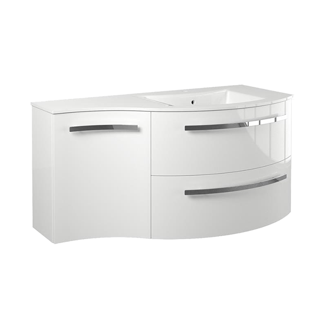 Latoscana Vanity Ambra 43" Complete Unit Right SINK AM43OPT2R - Farmhouse Kitchen and Bath