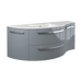 Latoscana Vanity Ambra 52" Complete Unit Left SINK AM52LR - Farmhouse Kitchen and Bath