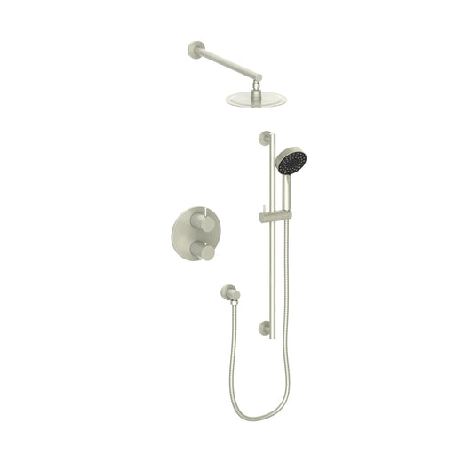 ZLINE Emerald Bay Thermostatic Shower System EMBY-SHS-T2-BN - Farmhouse Kitchen and Bath