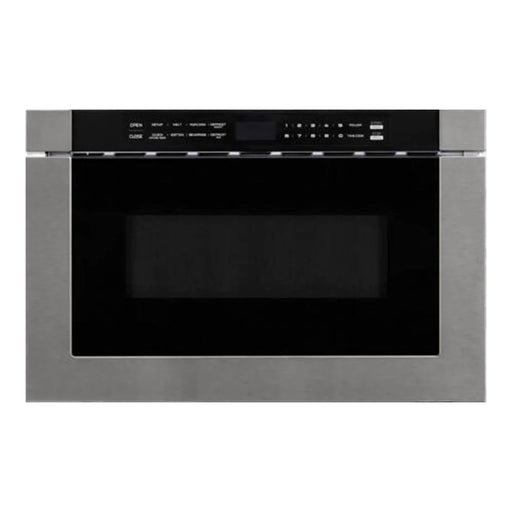 Forté 24 in. 1.2 cu. ft. Microwave Drawer in Stainless Steel F2412MVD8SS - Farmhouse Kitchen and Bath