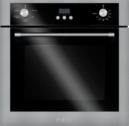Forte 24" Stainless Steel Oven Only Single Wall Oven F24WOCVSS - Farmhouse Kitchen and Bath
