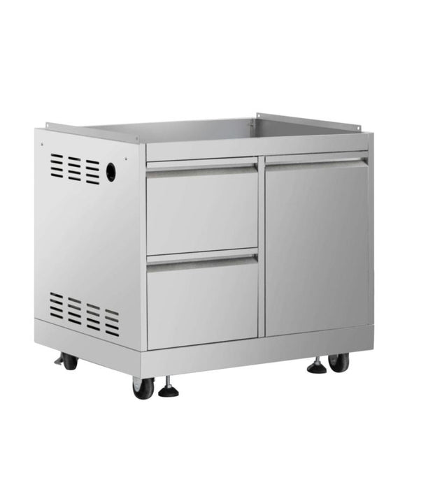 THOR Outdoor Kitchen BBQ Grill Cabinet in Stainless Steel, MK03SS304 - Farmhouse Kitchen and Bath
