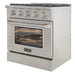 Kucht 30" Propane Range, Stainless Steel, Silver Oven Door, KNG301U/LP-S - Farmhouse Kitchen and Bath