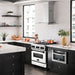 ZLINE 30" Autograph Edition, 4.0 cu. ft. Gas Range, RGZ-WM-30-MB - Farmhouse Kitchen and Bath