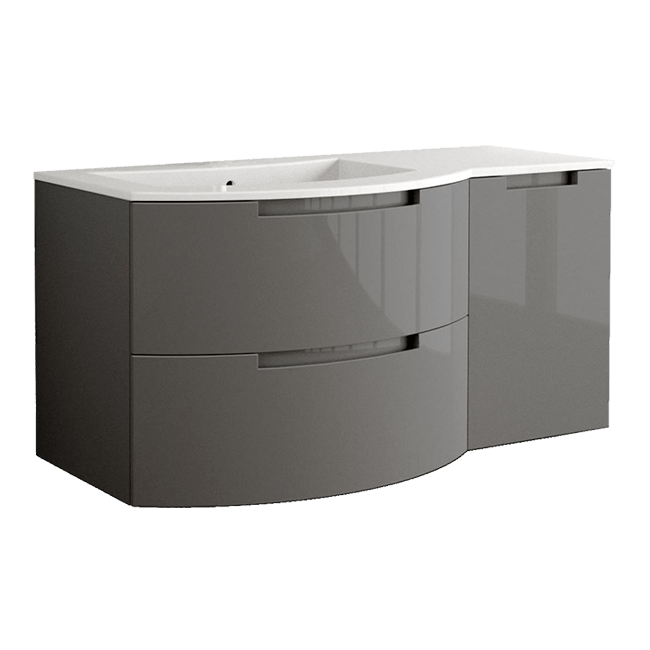 Latoscana Vanity Oasi 53" Complete Unit OA53OPT2R - Farmhouse Kitchen and Bath
