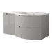Latoscana Vanity Oasi 53" Complete Unit OA53OPT3R - Farmhouse Kitchen and Bath
