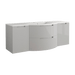 Latoscana Vanity Oasi 67" Complete Unit OA67OPT4R - Farmhouse Kitchen and Bath