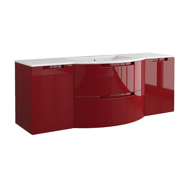 Latoscana Vanity Oasi 67" Complete Unit OA67OPT4R - Farmhouse Kitchen and Bath