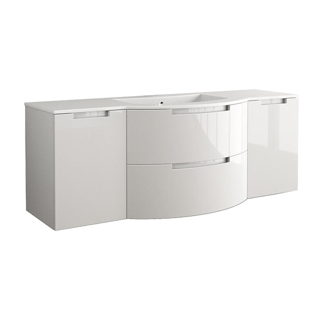 Latoscana Vanity Oasi 67" Complete Unit OA67OPT4R - Farmhouse Kitchen and Bath