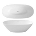 LaToscana 70" Free Standing Solid Surface Bathtub PLEGNV7032 - Farmhouse Kitchen and Bath