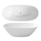 Latoscana 70" Free Standing Solid Surface Bathtub — PLEGNV7032