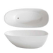 LaToscana 67" Free Standing Solid Surface Bathtub PLEMDN6730 - Farmhouse Kitchen and Bath