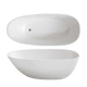 Latoscana 67" Free Standing Solid Surface Bathtub — PLEMDN6730