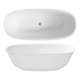 Latoscana 67" Free Standing Solid Surface Bathtub — PLERAV6730