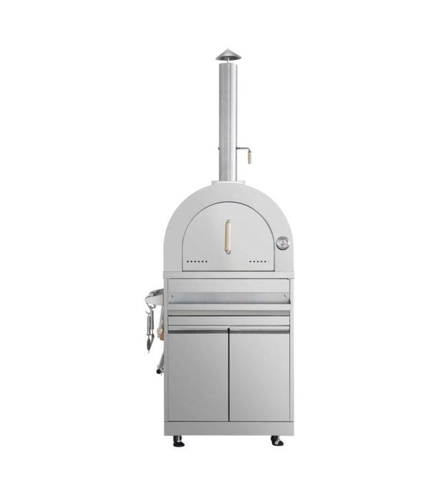 THOR Outdoor Pizza Oven with Cabinet in Stainless Steel, MK07SS304 - Farmhouse Kitchen and Bath