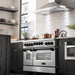 ZLINE 48" Autograph Edition, Gas Range, Black Accents, RGZ-48-MB - Farmhouse Kitchen and Bath