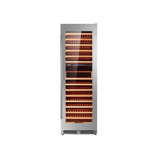THOR 24 Inch Dual Zone Wine Cooler, 162 Wine Bottle Capacity TWC2403DI - Farmhouse Kitchen and Bath