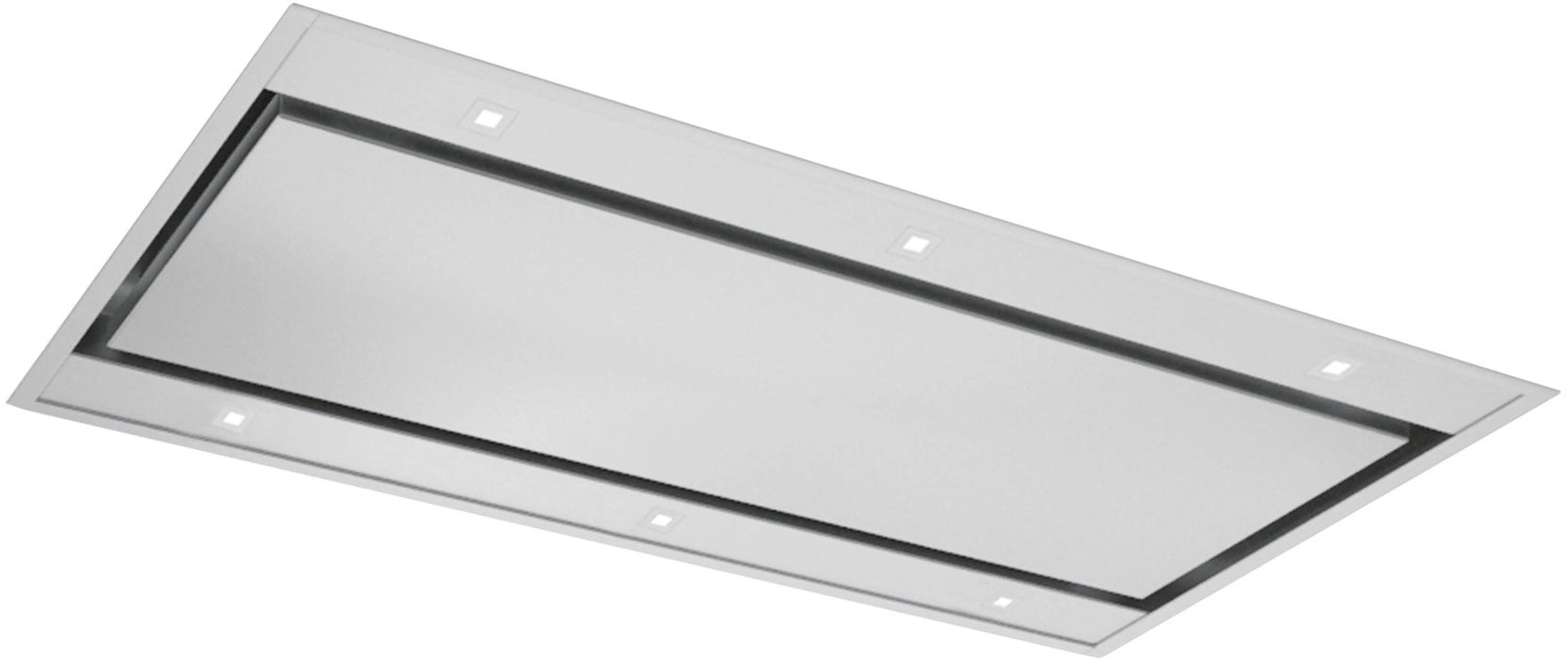 Forté Vertice Recessed Ceiling Mount Hood with 600 CFM in Stainless Steel VERTICE36 - Farmhouse Kitchen and Bath