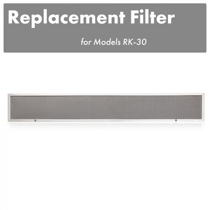 ZLINE Charcoal Filter for 30" Under Cabinet Range Hoods, CF-RK-30 - Farmhouse Kitchen and Bath