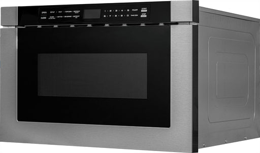 Forté 24 in. 1.2 cu. ft. Microwave Drawer in Stainless Steel F2412MVD8SS - Farmhouse Kitchen and Bath