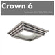 ZLINE Crown Molding for Wall Mount Range Hoods, CM6-GL1i/GL2i/KE2i/KL3i