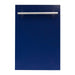 ZLINE 18" Dishwasher, Blue Gloss with Stainless Steel Tub, DW-BG-H-18 - Farmhouse Kitchen and Bath