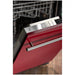 ZLINE 24" Dishwasher in Red Gloss, Stainless Steel Tub, DW-RG-H-24 - Farmhouse Kitchen and Bath