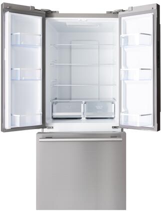 Forte 30" 250 Series French Door Refrigerator FFD18ES250SS - Farmhouse Kitchen and Bath